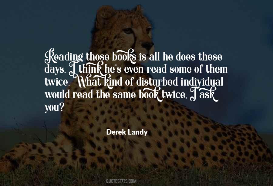 Derek Landy Quotes #1879265