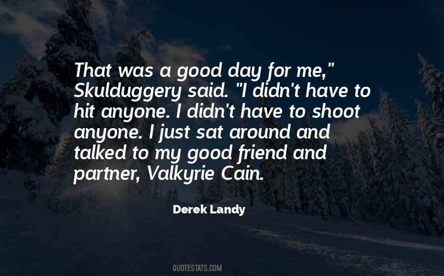 Derek Landy Quotes #594185