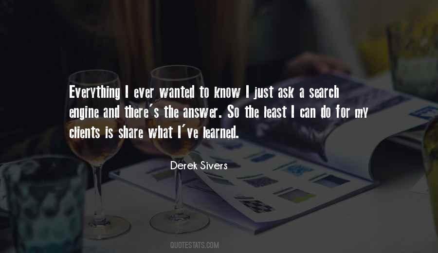 Derek Sivers Quotes #1876931