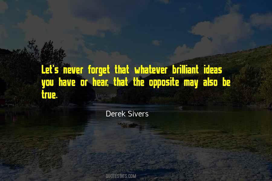 Derek Sivers Quotes #769700