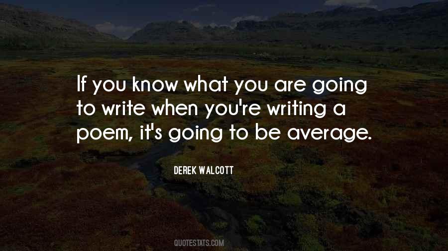 Derek Walcott Quotes #604963