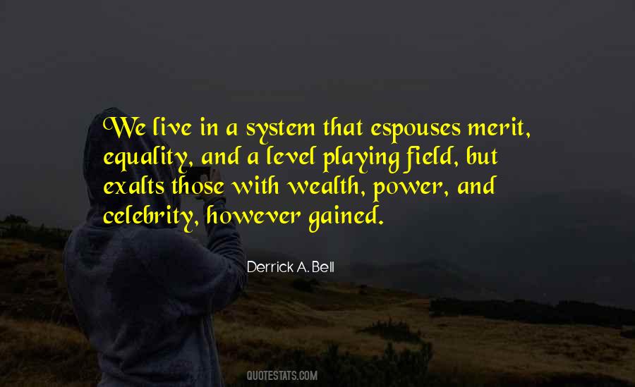 Derrick A. Bell Quotes #761128