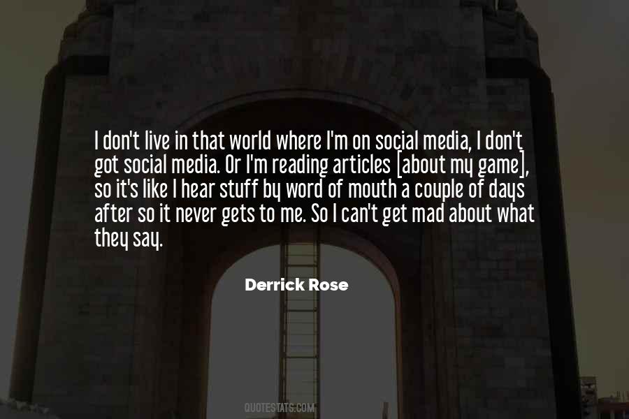 Derrick Rose Quotes #394829