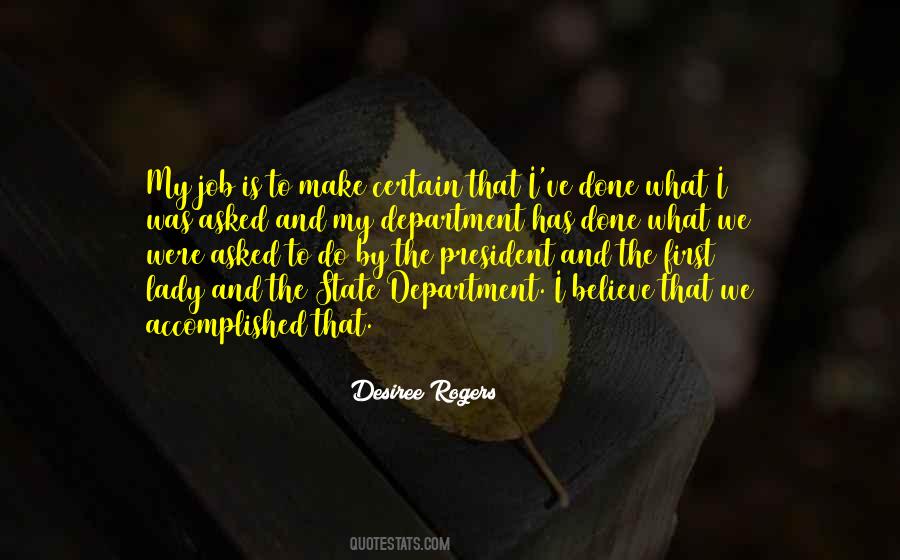 Desiree Rogers Quotes #492693