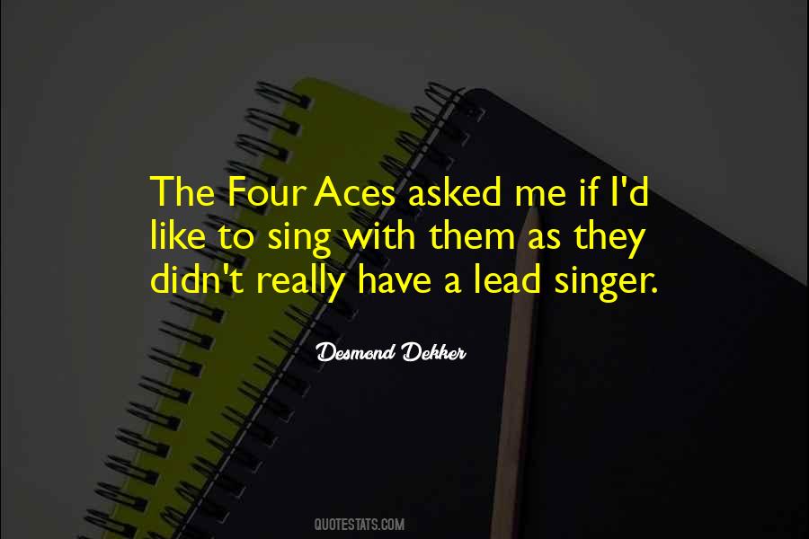 Desmond Dekker Quotes #1782245