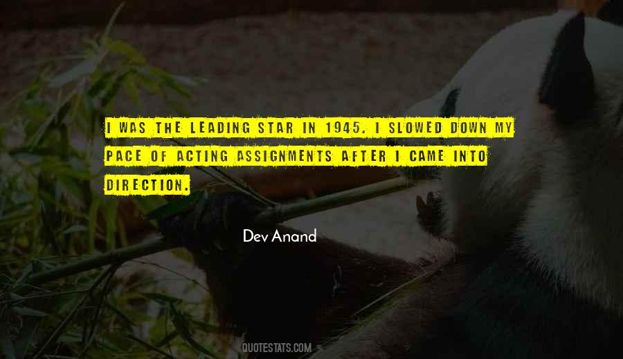 Dev Anand Quotes #1136700