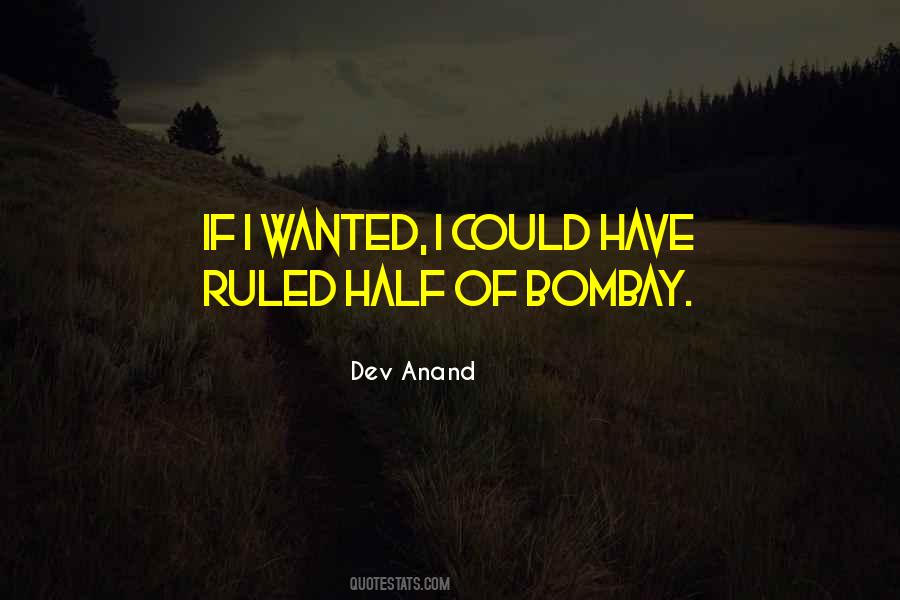 Dev Anand Quotes #1452794