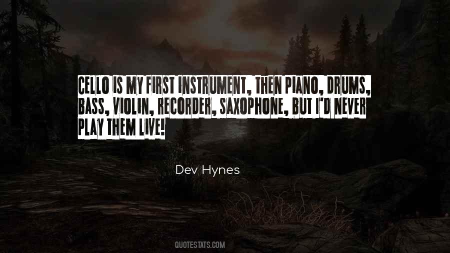 Dev Hynes Quotes #1461062