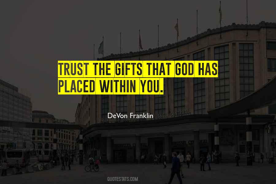 DeVon Franklin Quotes #555559