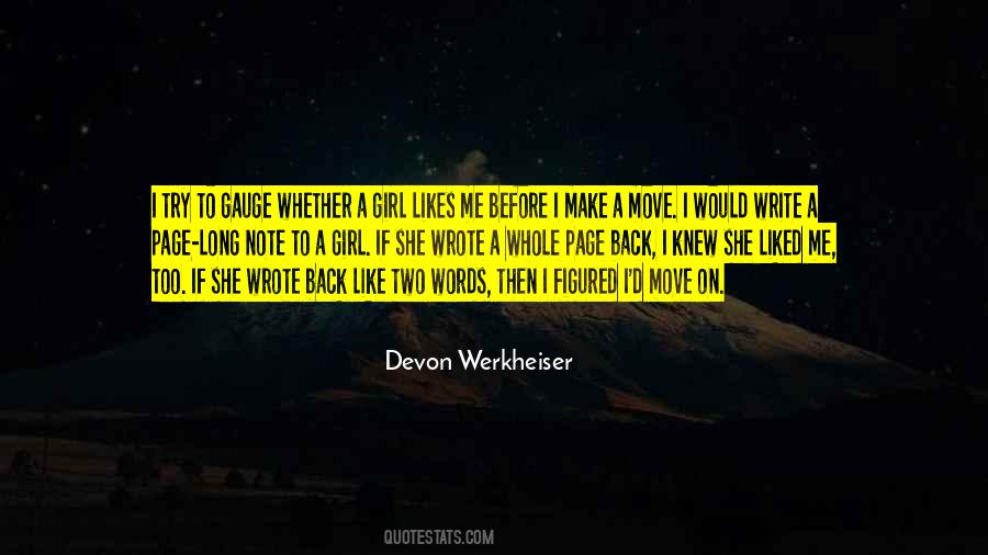 Devon Werkheiser Quotes #291655