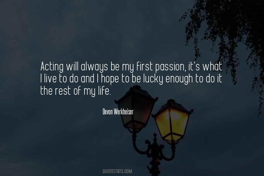 Devon Werkheiser Quotes #323646