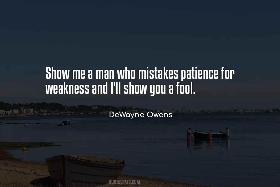 DeWayne Owens Quotes #144187