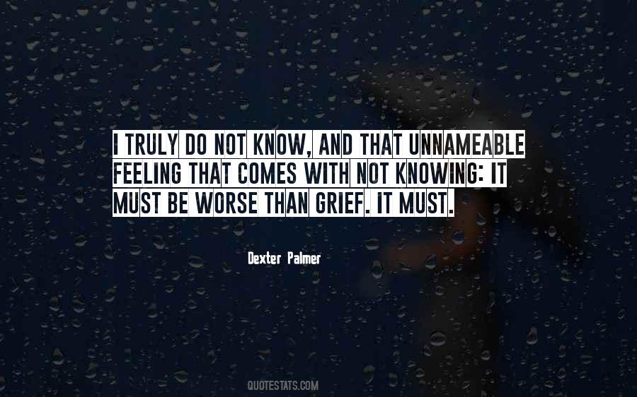 Dexter Palmer Quotes #1732513