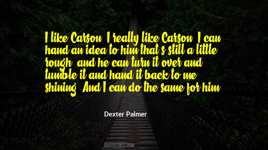 Dexter Palmer Quotes #998654
