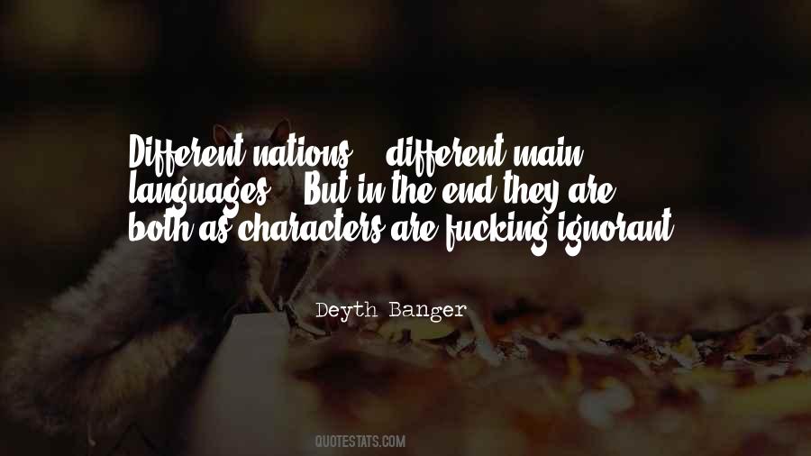 Deyth Banger Quotes #1309024