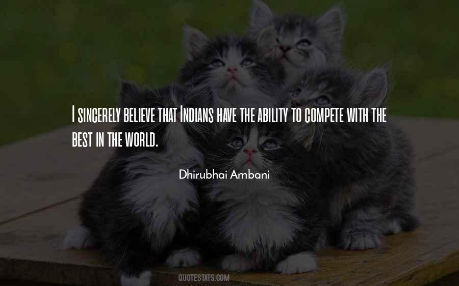 Dhirubhai Ambani Quotes #667651