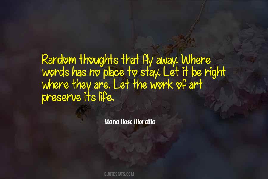 Diana Rose Morcilla Quotes #337534