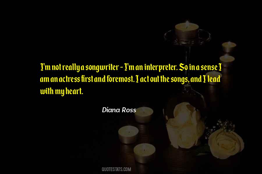 Diana Ross Quotes #1257697