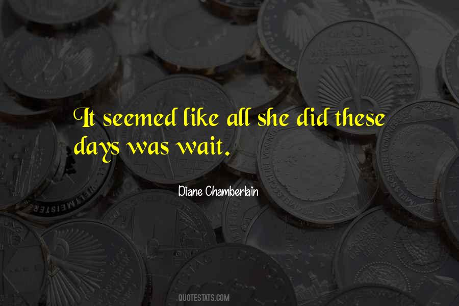 Diane Chamberlain Quotes #825582