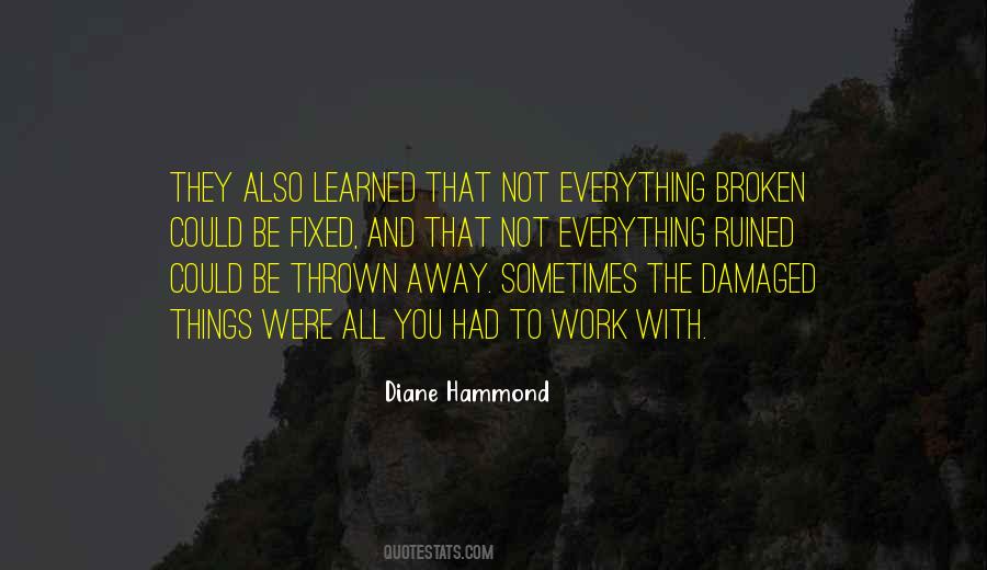 Diane Hammond Quotes #769651