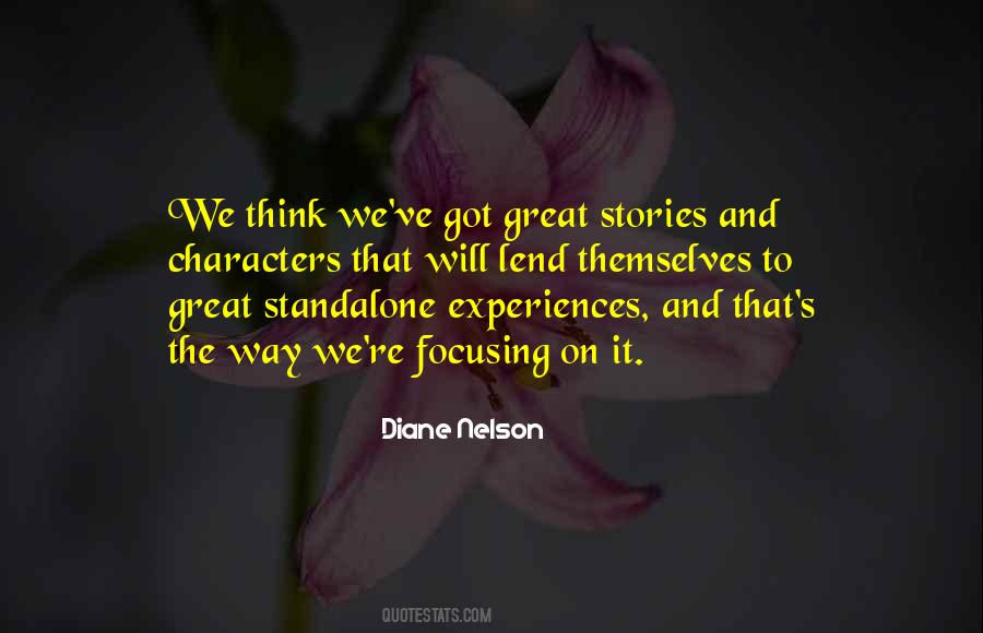 Diane Nelson Quotes #1385816