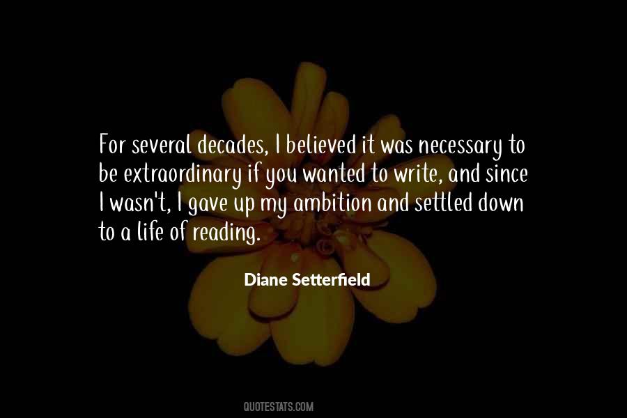 Diane Setterfield Quotes #760206