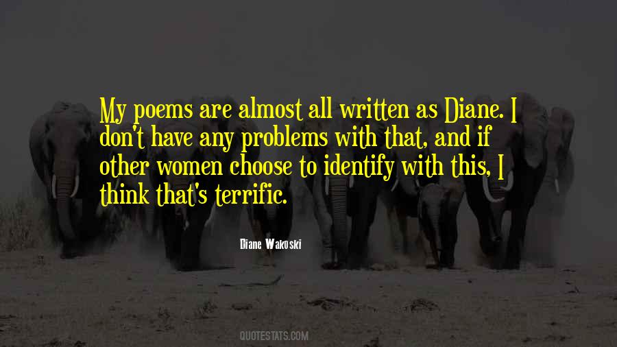 Diane Wakoski Quotes #1633797
