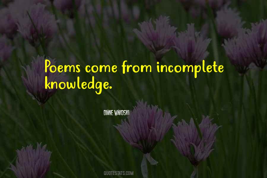 Diane Wakoski Quotes #1745471