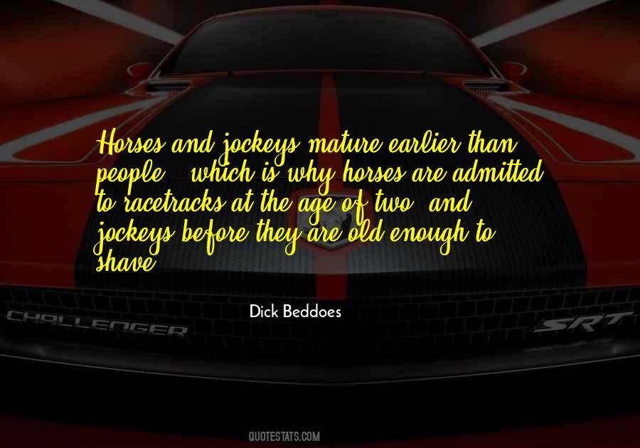 Dick Beddoes Quotes #1607031