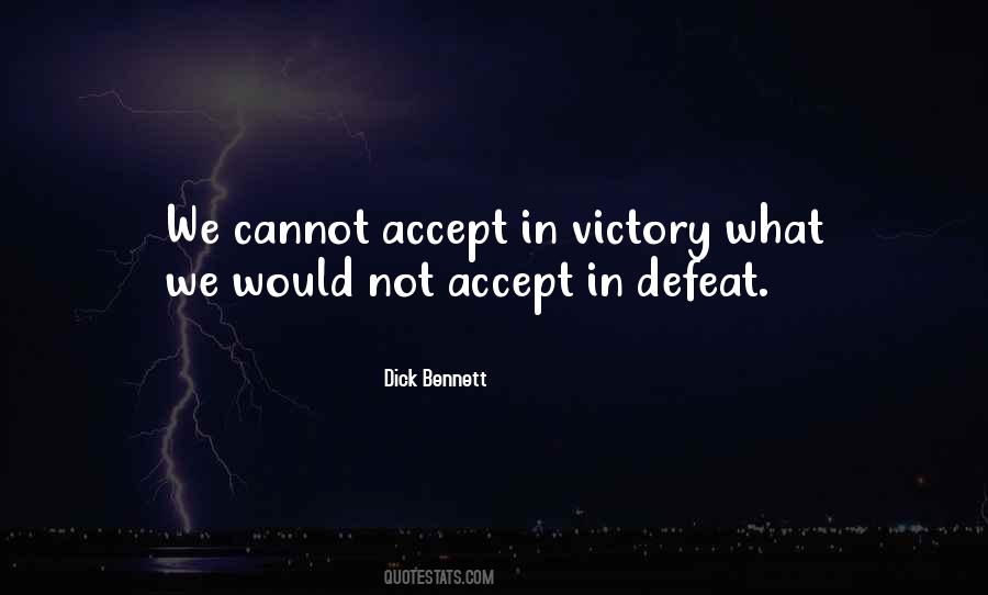 Dick Bennett Quotes #1672227