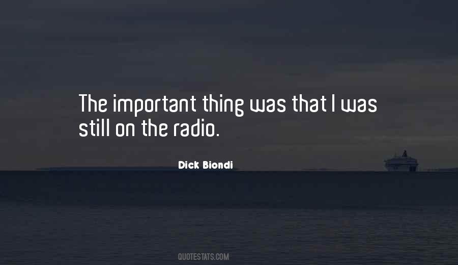 Dick Biondi Quotes #837062 Dick Biondi Quotes #837062