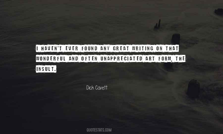 Dick Cavett Quotes #1052157