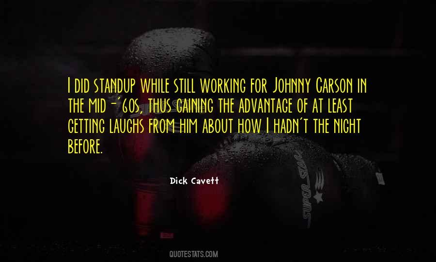 Dick Cavett Quotes #371956