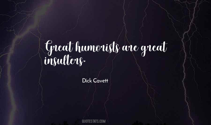 Dick Cavett Quotes #42967