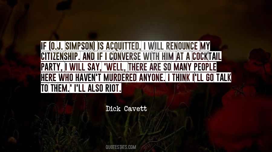 Dick Cavett Quotes #550327