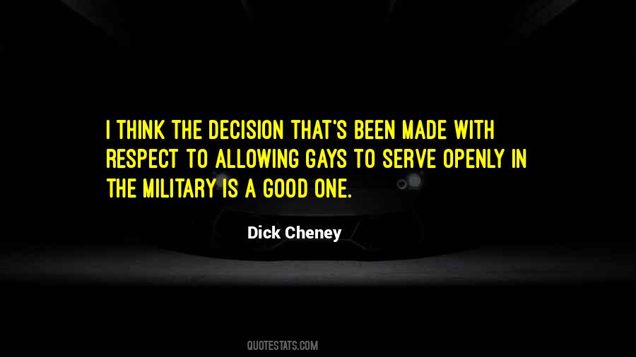 Dick Cheney Quotes #19501