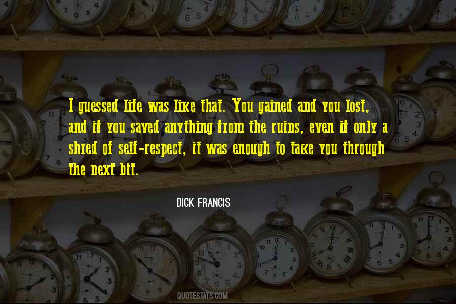 Dick Francis Quotes #172950