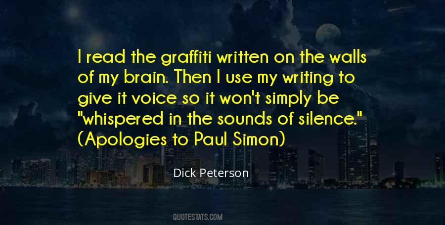 Dick Peterson Quotes #716707