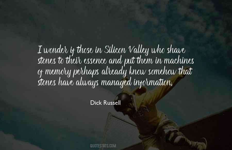 Dick Russell Quotes #1782443