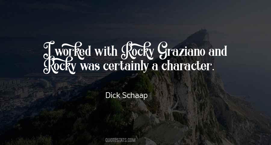 Dick Schaap Quotes #1215609