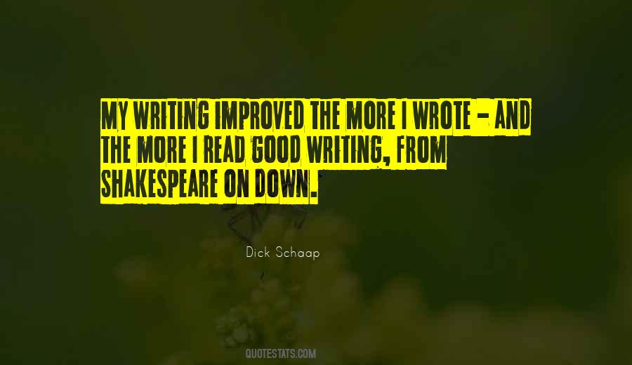 Dick Schaap Quotes #481566