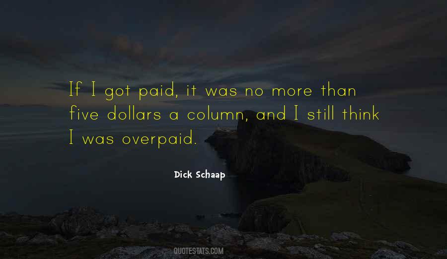 Dick Schaap Quotes #831566