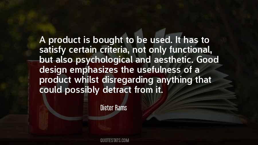 Dieter Rams Quotes #1729642