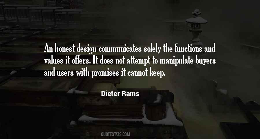 Dieter Rams Quotes #446196