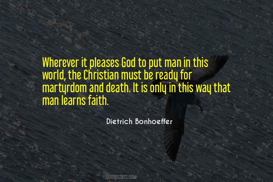 Dietrich Bonhoeffer Quotes #217023