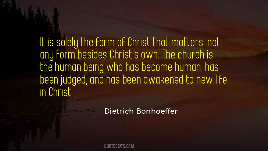 Dietrich Bonhoeffer Quotes #718099