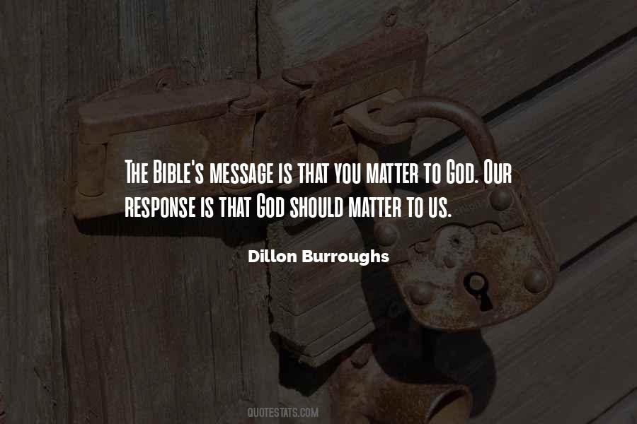 Dillon Burroughs Quotes #1787864