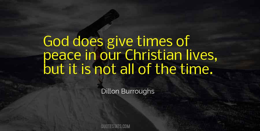 Dillon Burroughs Quotes #1873151