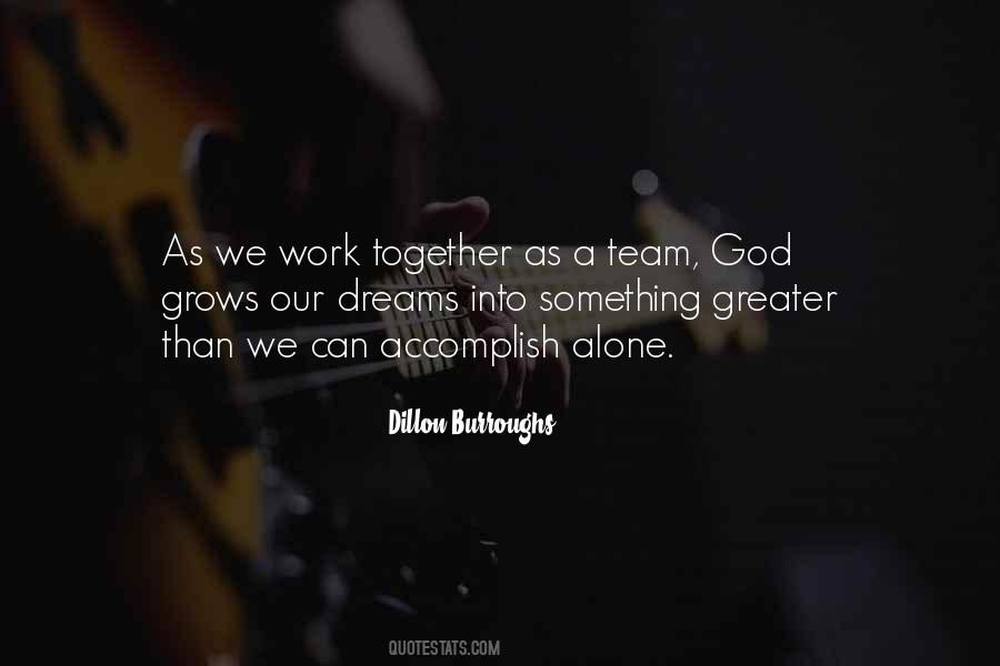 Dillon Burroughs Quotes #300244