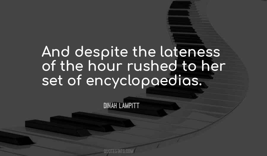 Dinah Lampitt Quotes #1093863